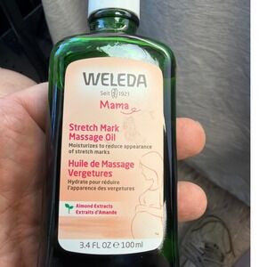 Weleda Mama Stretch Mark Massage Oil 3.4oz 100ml Almond Extracts New Exp 12/2026